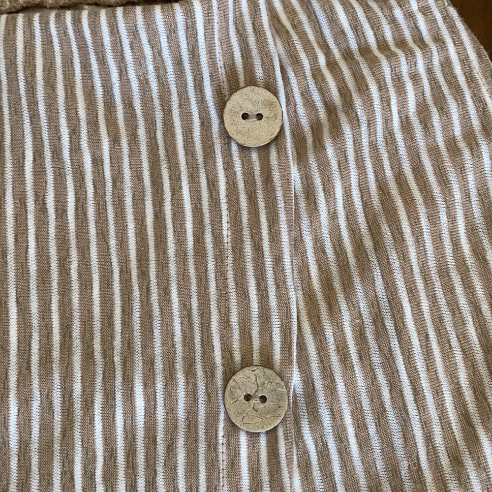 Button Wrap Skort - Picture 5 of 12